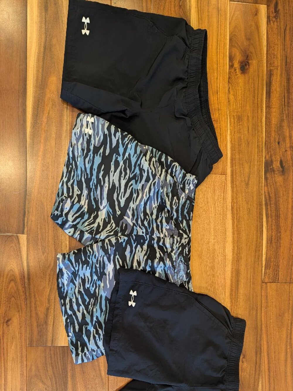 Bundle of 3 Under Armour Dri Fit Shorts - Youth Large
